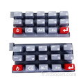 Touches de bureau en silicone personnalisées clavier numérique sans fil